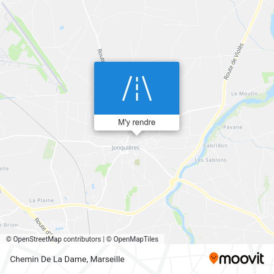 Chemin De La Dame plan