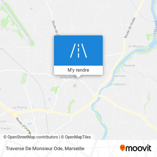 Traverse De Monsieur Ode plan