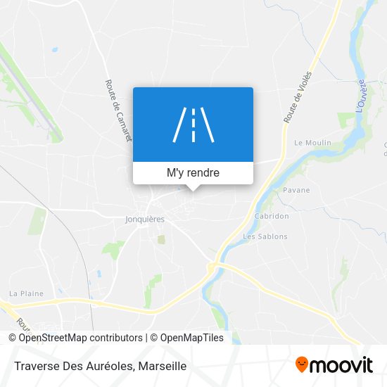 Traverse Des Auréoles plan
