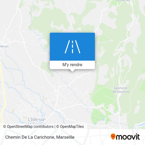 Chemin De La Carichone plan