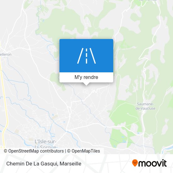 Chemin De La Gasqui plan