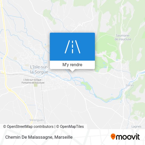 Chemin De Malassagne plan