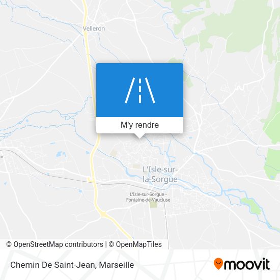 Chemin De Saint-Jean plan