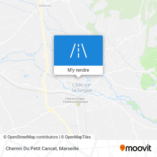 Chemin Du Petit Cancet plan