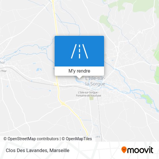 Clos Des Lavandes plan