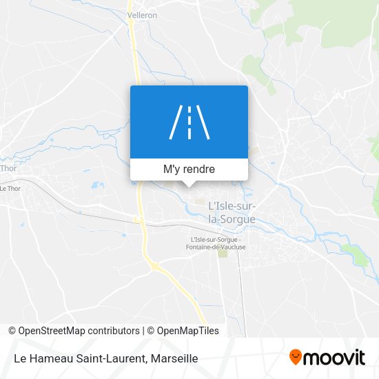 Le Hameau Saint-Laurent plan