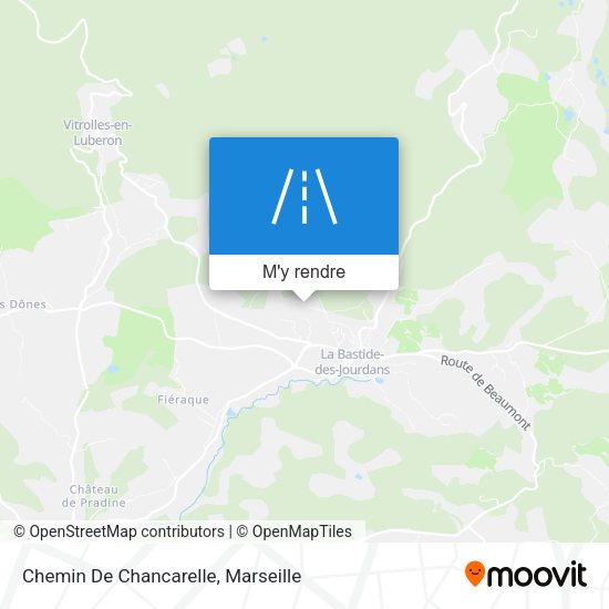 Chemin De Chancarelle plan