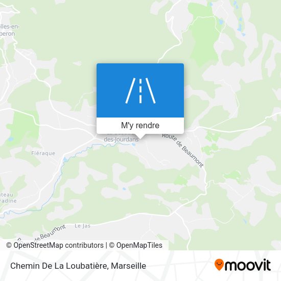 Chemin De La Loubatière plan