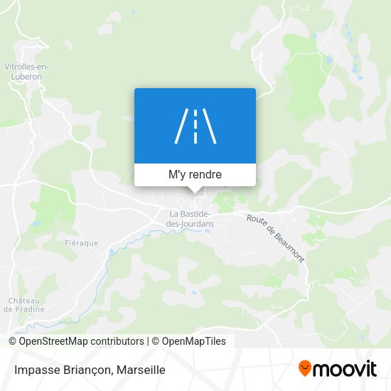 Impasse Briançon plan