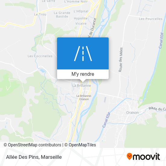 Allée Des Pins plan