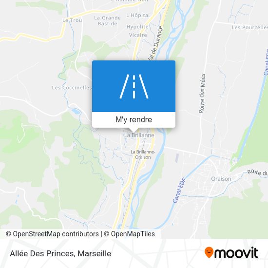 Allée Des Princes plan