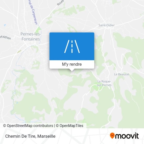 Chemin De Tire plan