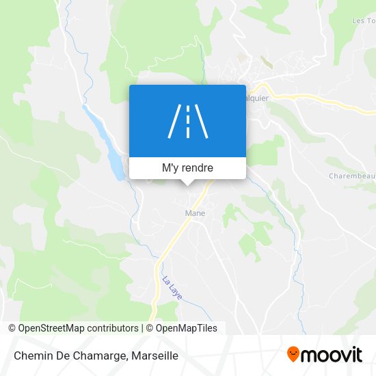 Chemin De Chamarge plan