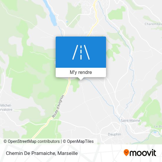 Chemin De Pramaiche plan