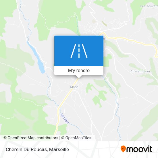 Chemin Du Roucas plan