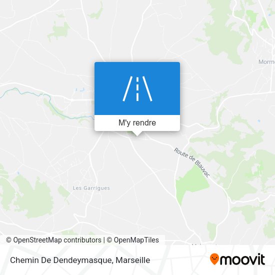 Chemin De Dendeymasque plan