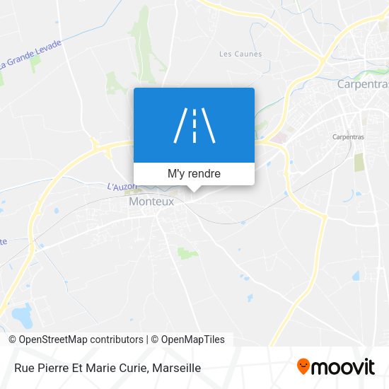 Rue Pierre Et Marie Curie plan