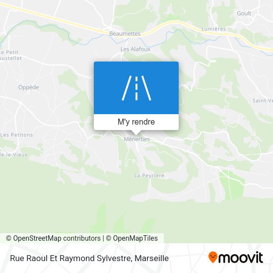 Rue Raoul Et Raymond Sylvestre plan