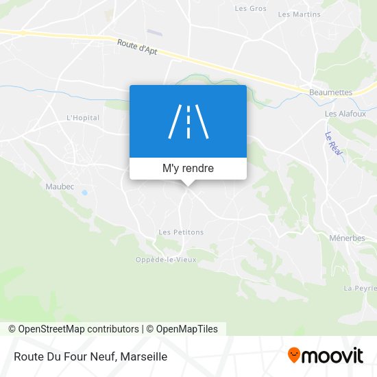 Route Du Four Neuf plan