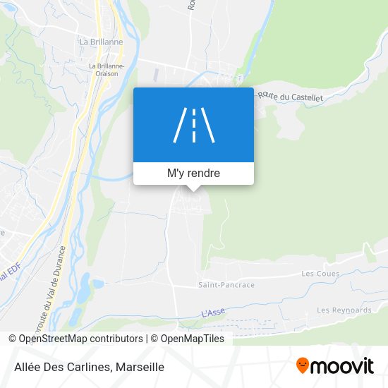 Allée Des Carlines plan