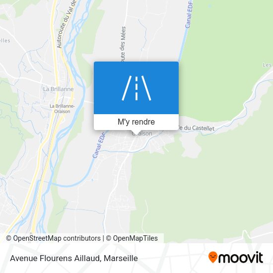 Avenue Flourens Aillaud plan