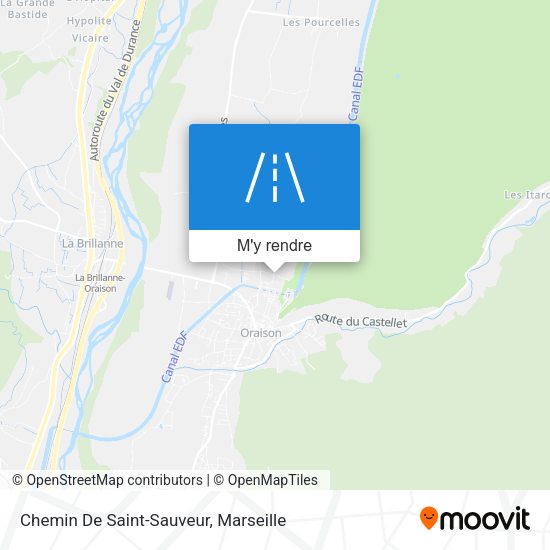Chemin De Saint-Sauveur plan