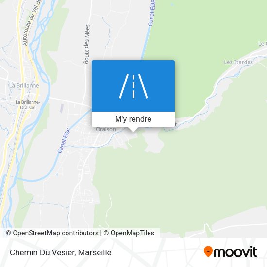 Chemin Du Vesier plan
