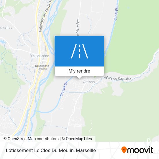 Lotissement Le Clos Du Moulin plan