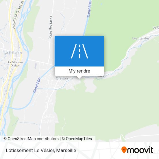 Lotissement Le Vésier plan