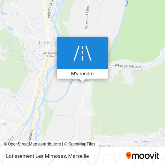Lotissement Les Mimosas plan