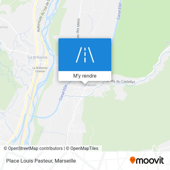 Place Louis Pasteur plan