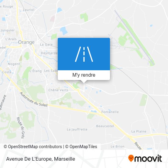 Avenue De L'Europe plan