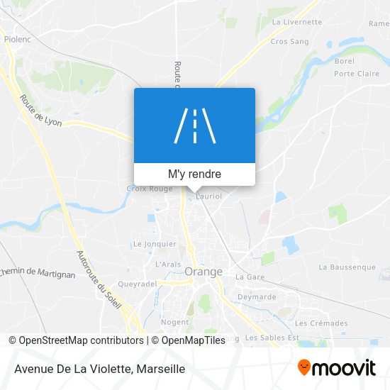 Avenue De La Violette plan