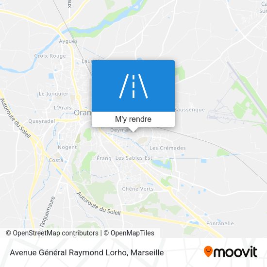 Avenue Général Raymond Lorho plan