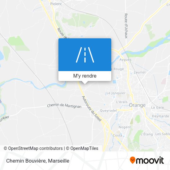 Chemin Bouvière plan
