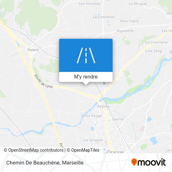 Chemin De Beauchêne plan