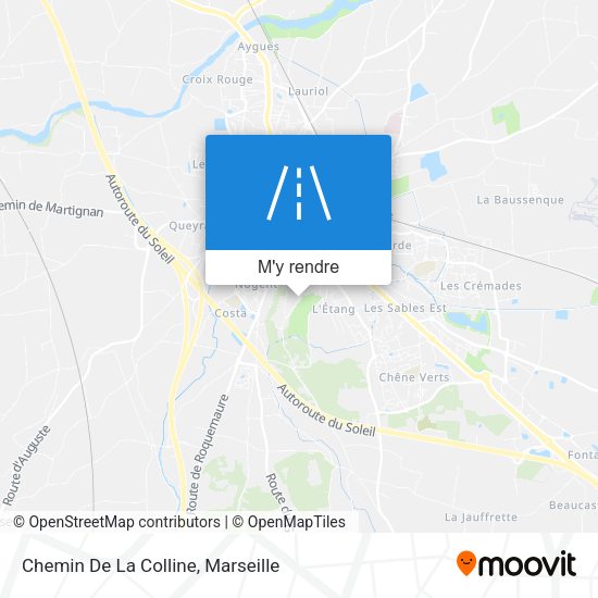 Chemin De La Colline plan