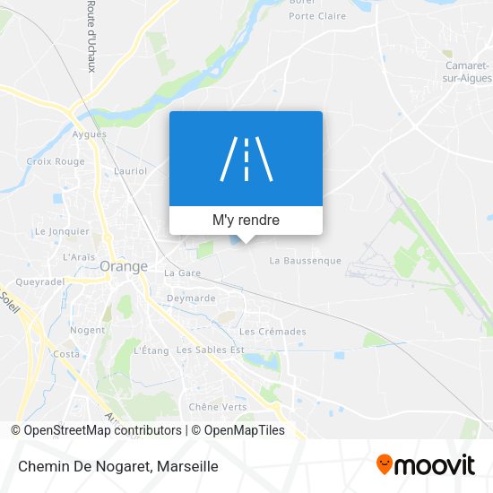 Chemin De Nogaret plan