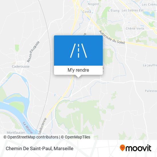 Chemin De Saint-Paul plan