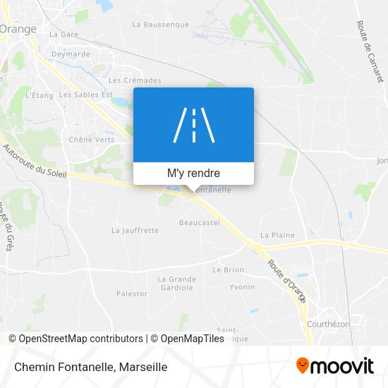 Chemin Fontanelle plan