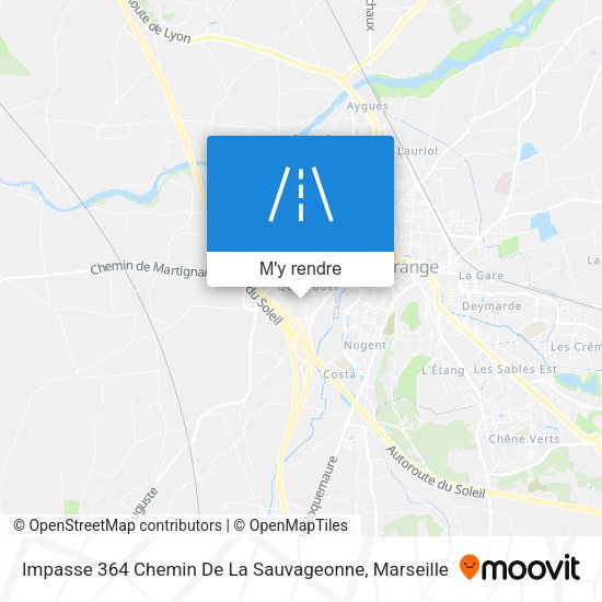 Impasse 364 Chemin De La Sauvageonne plan