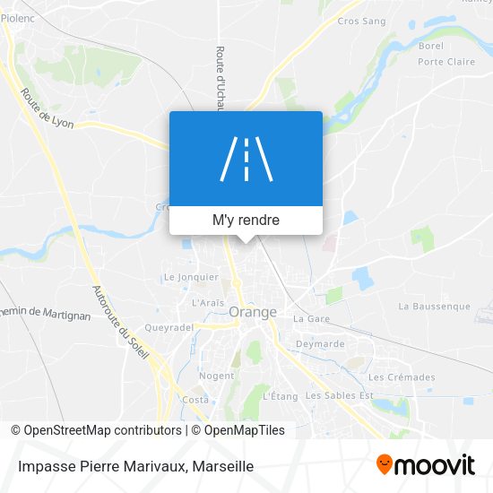 Impasse Pierre Marivaux plan