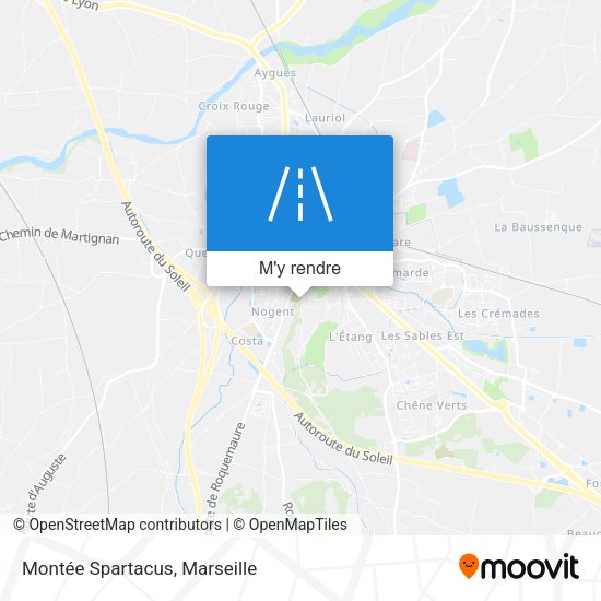 Montée Spartacus plan