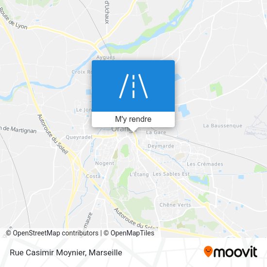 Rue Casimir Moynier plan