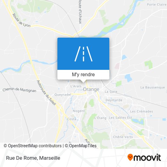Rue De Rome plan