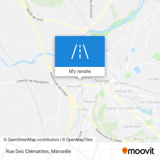 Rue Des Clématites plan