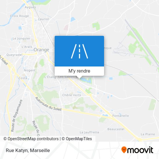 Rue Katyn plan