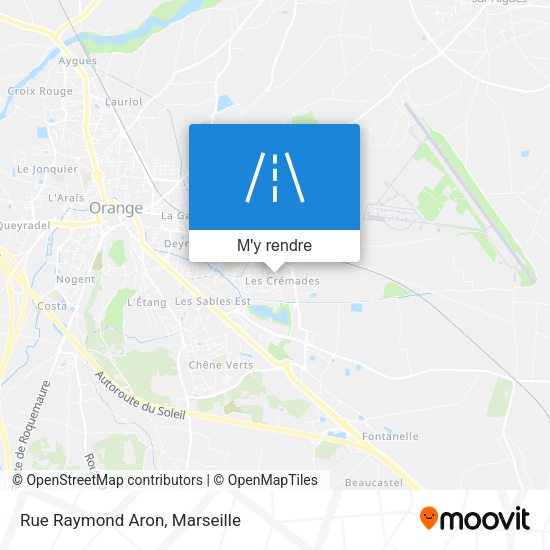 Rue Raymond Aron plan