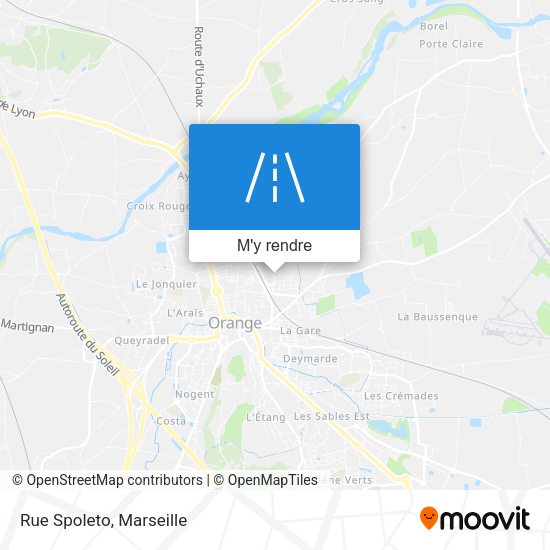 Rue Spoleto plan