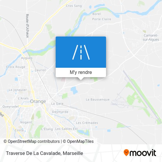 Traverse De La Cavalade plan